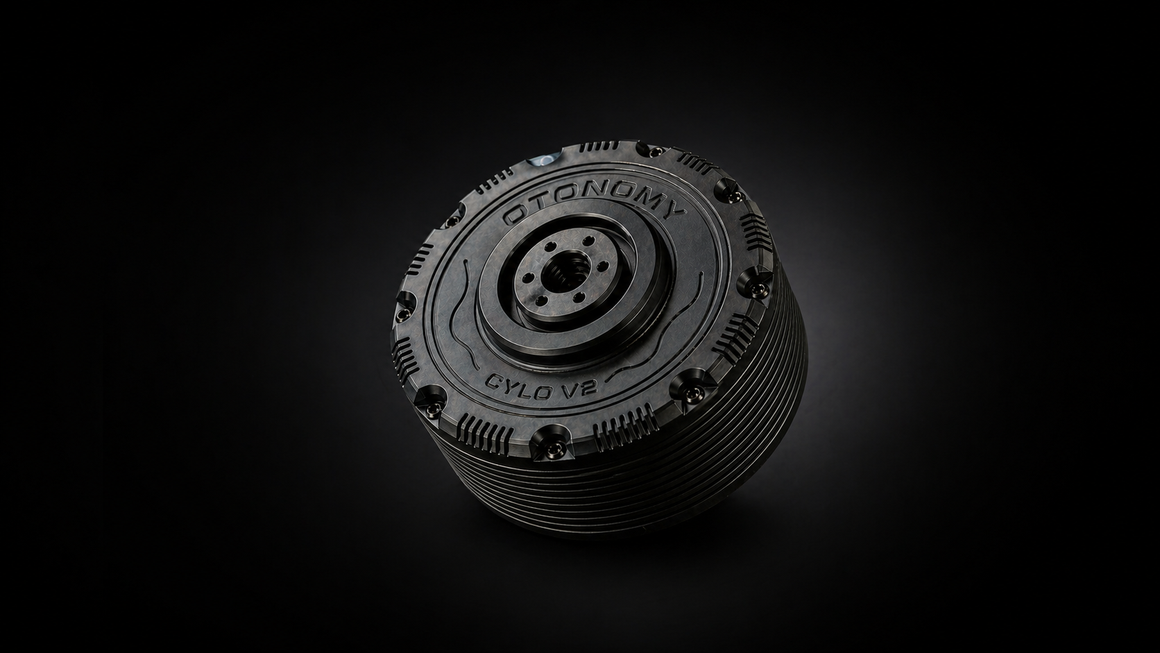 Cylo V2 cycloidal actuator, top-down render